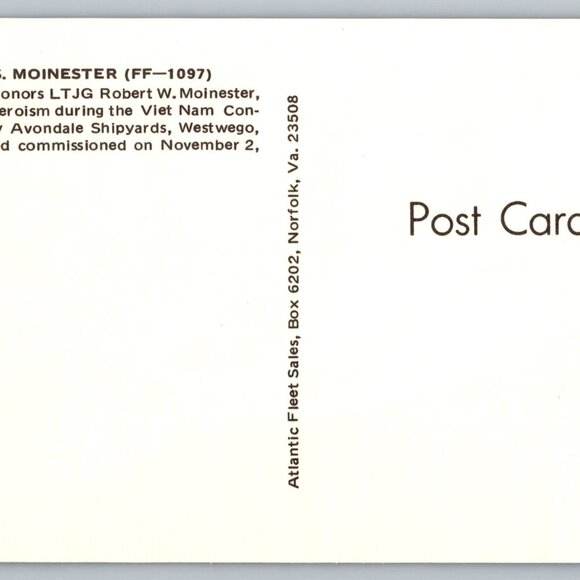 Postcard  Unposted  Warships [Frigates] Lot of 8 Historic Collection #1169 - Picture 14 of 16